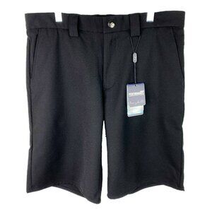 Longball Golf Pursuit Shorts Mens Size 30 Black Stretch 10" Inseam New NWT